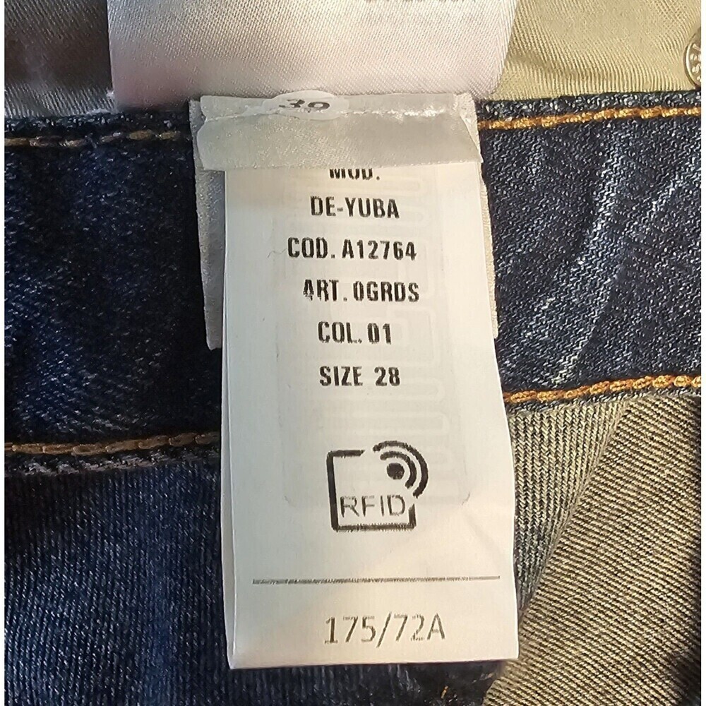 Diesel Womens De-Yuba 5-Pocket Size W28 Mid Rise Medium Wash Denim Shorts NEW - Picture 8 of 16